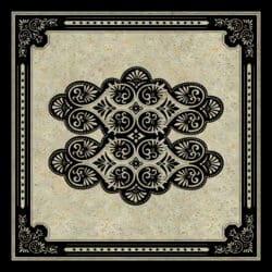 Black arabesque