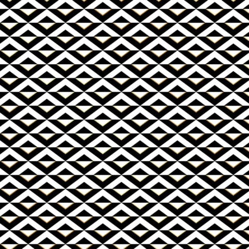 Black and white triangles