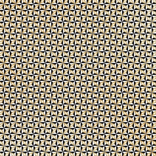 Black and gold triangles